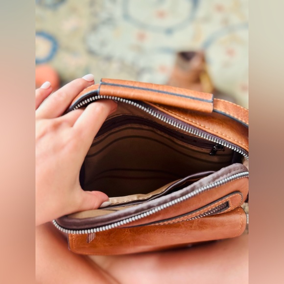 Genuine Leather Messenger Bag - Picture 3 of 6